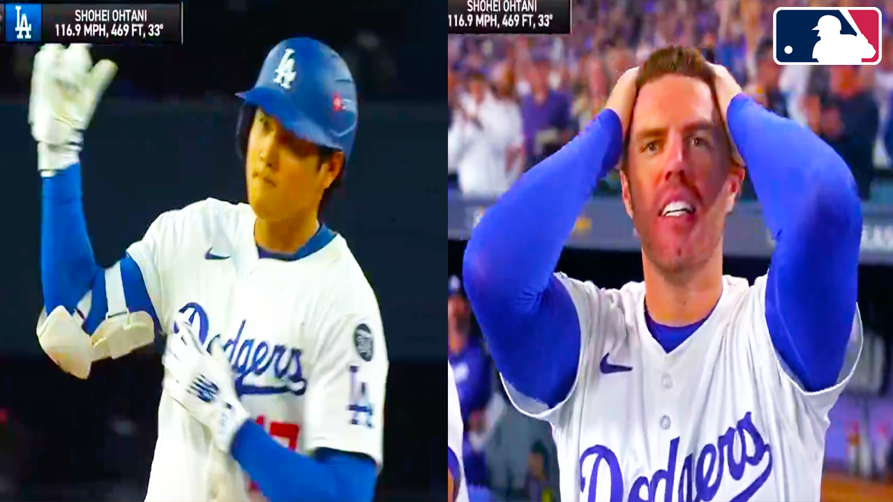 Shohei Ohtani Home Run 469 ft in 4th inning | LA Dodgers vs Brewers 2025 MLB NLCS Highlights