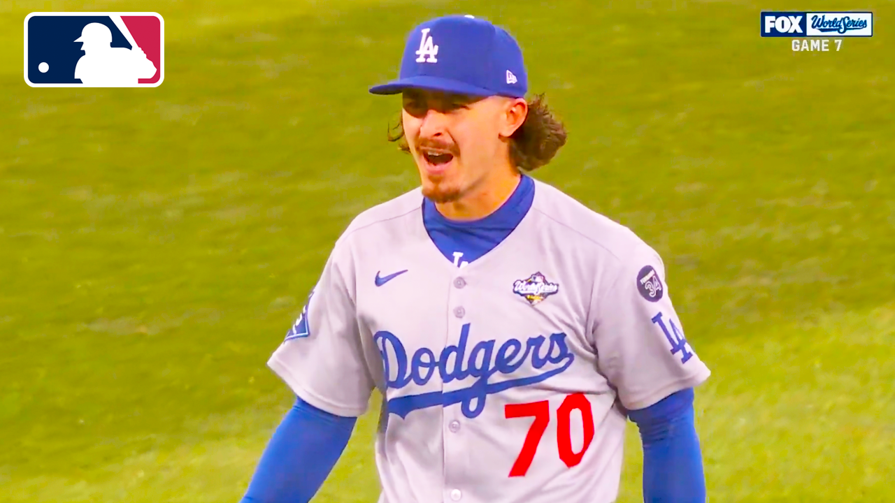 Justin Wrobleski says “Fcuk You Mother Fcuker!” | Dodgers vs Blue Jays 2025 World Series Highlights