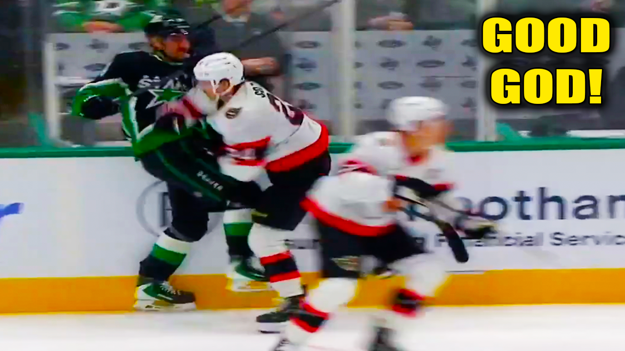 Roope Hintz Dylan Cozens Fight Scrap | Dallas Stars vs Ottawa Senators 2025 Highlights