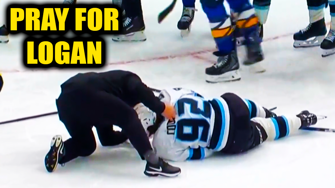 Alexey Toropchenko Receives A Match Penalty For Kneeing On Logan Cooley Injury. | St Louis Blues vs Utah Mammoth 2025 Highlights