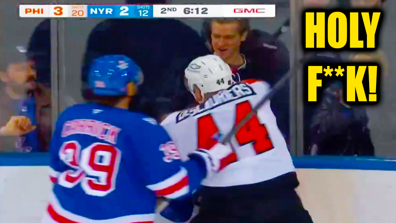 Brennan Othmann Nicolas Deslauriers Fight Scrap Rempe Watches | Rangers vs Flyers 2025 Highlights