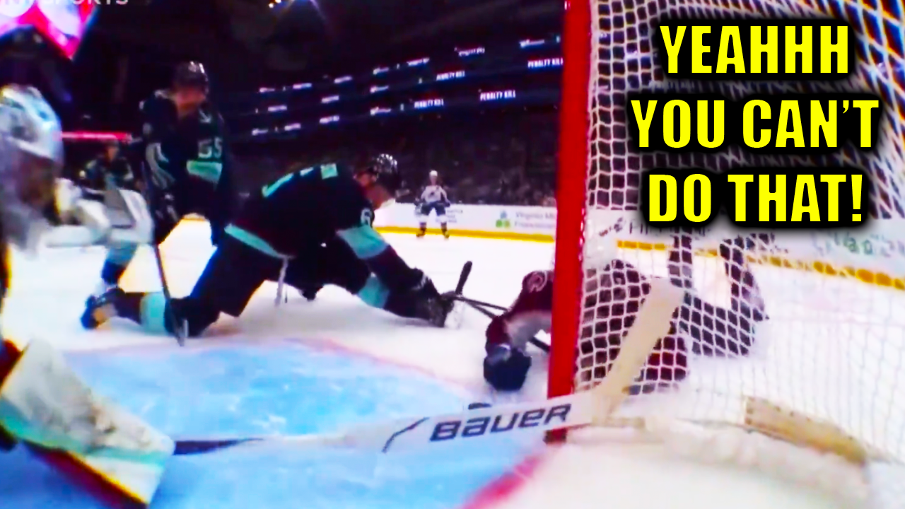 Martin Necas Scores Goal with Glove | Seattle Kraken vs Colorado Avalanche 2025 Highlights