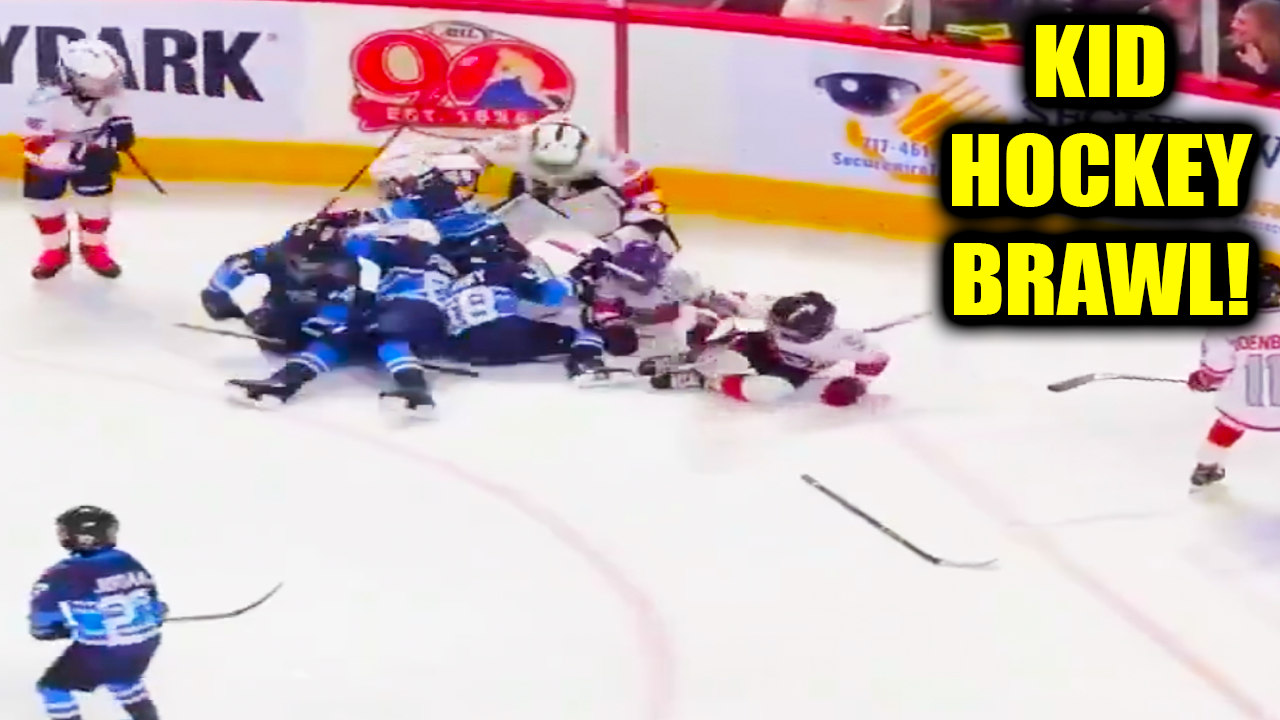 AHL Youth Game Kids Fight Brawl | Hershey Bears vs Cleveland Monsters 2026 Highlights