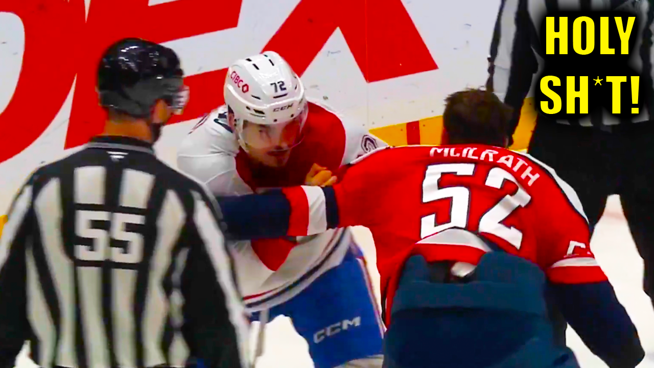 Arber Xhekaj Dylan McIlrath Fight Scrap | Washington Capitals vs Montreal Canadiens 2026 Highlights