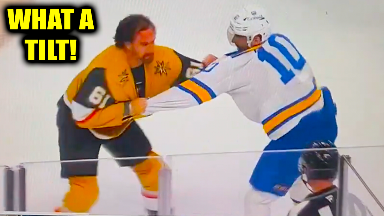 Brayden Schenn Mark Stone Fight Scrap | Vegas Golden Knights vs St Louis Blues 2026 Highlights