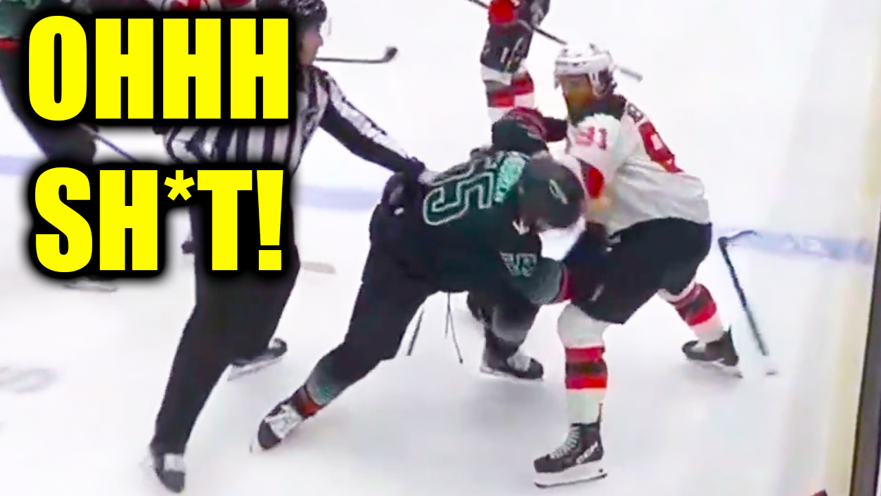 Dawson Mercer Ryan Lindgren Fight Scrap for Ondrej Palat Hit | Kraken vs Devils 2026 Highlights