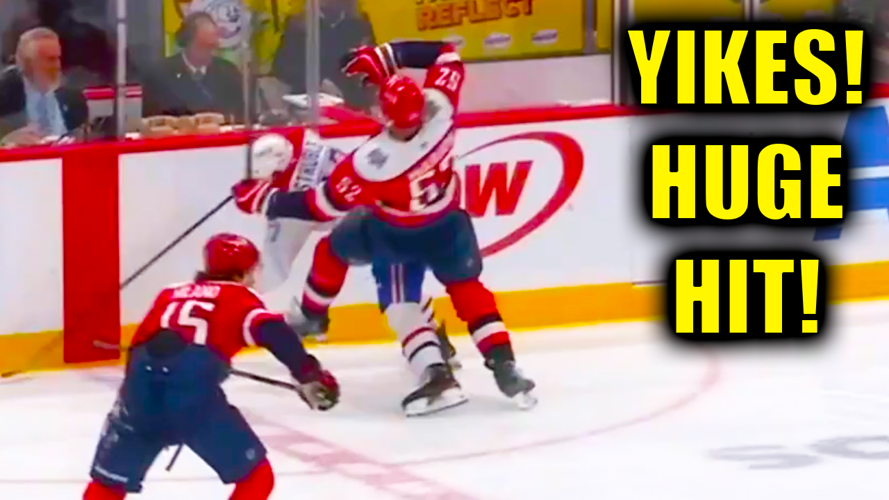 Dylan McIlrath HUGE HIT on Jayden Struble | Washington Capitals vs Montreal Canadiens 2026 Highlights
