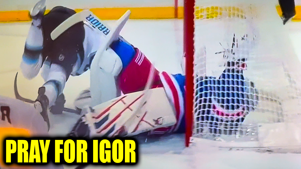 JJ Peterka Crashes into Igor Shesterkin Injury Leaves Ice | New York Rangers Utah Mammoth Highlights