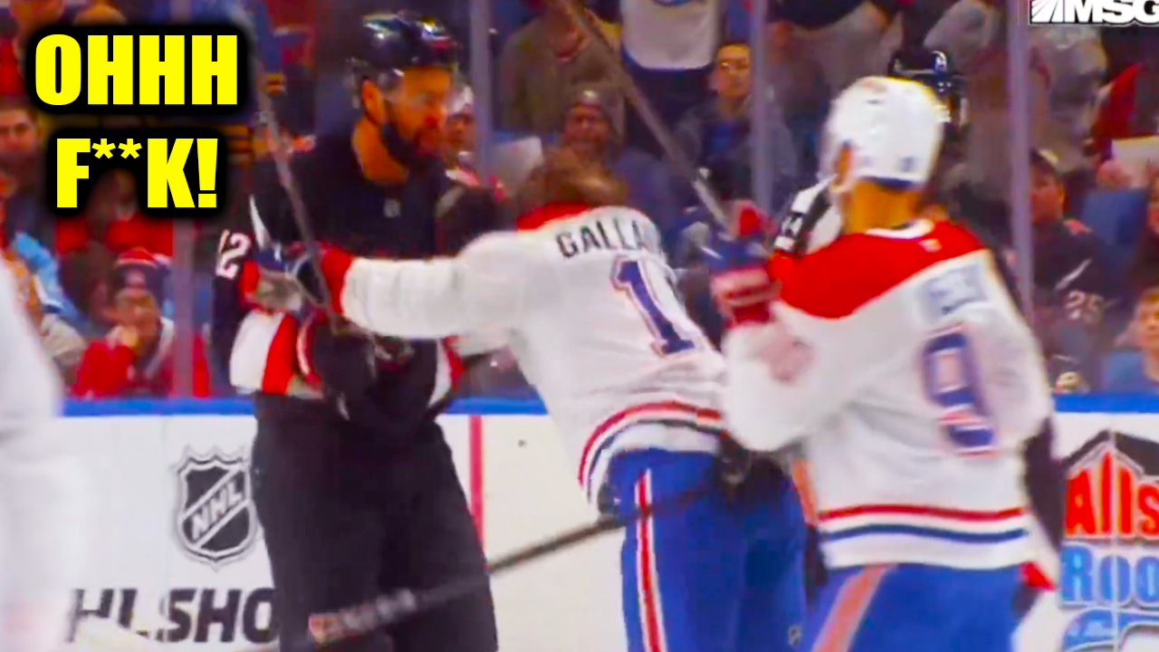 Jordan Greenway Brendan Gallagher Fight Scuffle | Montreal Canadiens vs Buffalo Sabres 2026 Highlights
