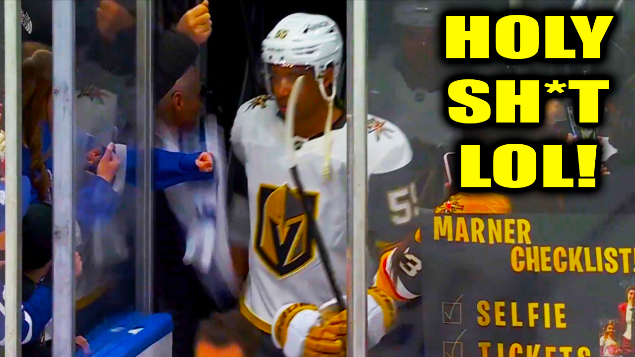 Keegan Kolesar Takes “Sellout” Mitch Marner Jersey from Fan | Golden Knights vs Maple Leafs 2026 Highlights