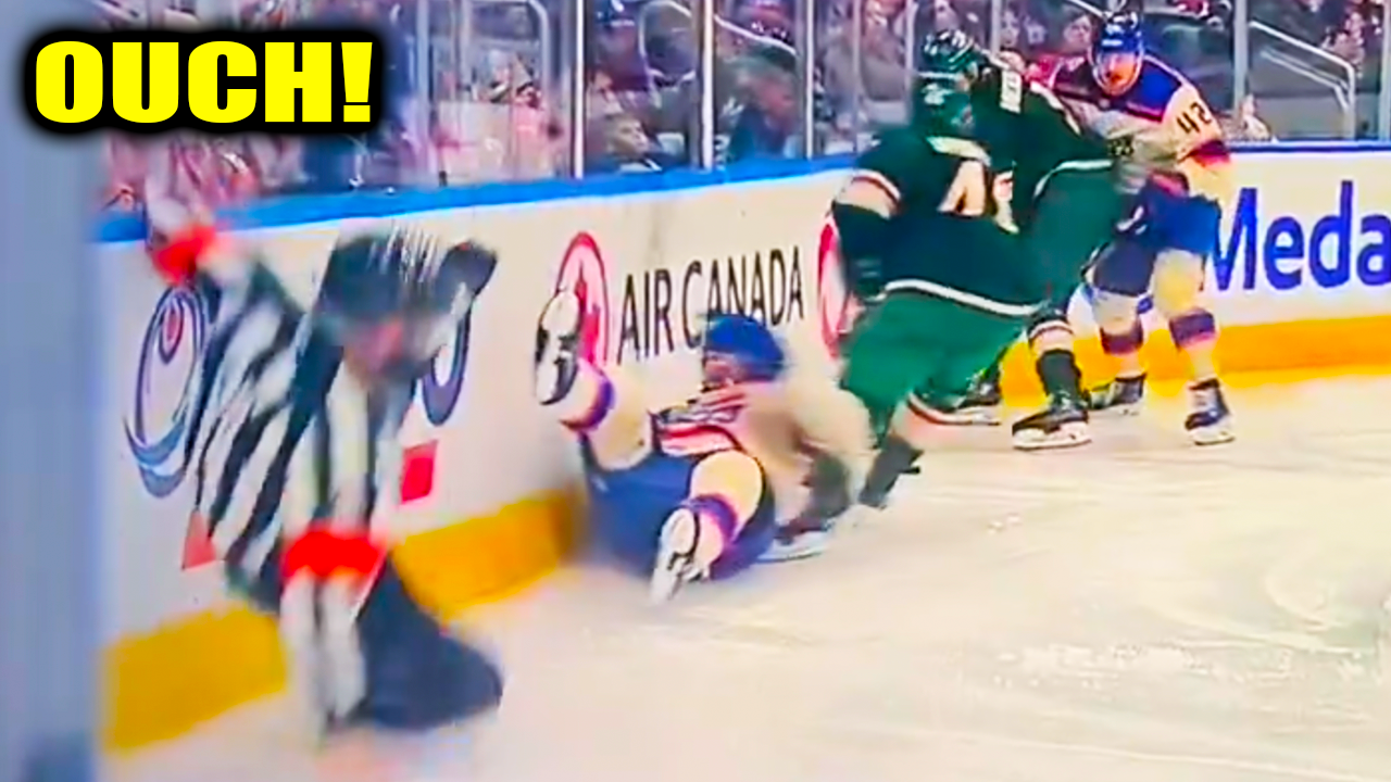 Leon Draisaitl Injury to right hand leaves game | Edmonton Oilers vs Minnesota Wild 2026 Highlights