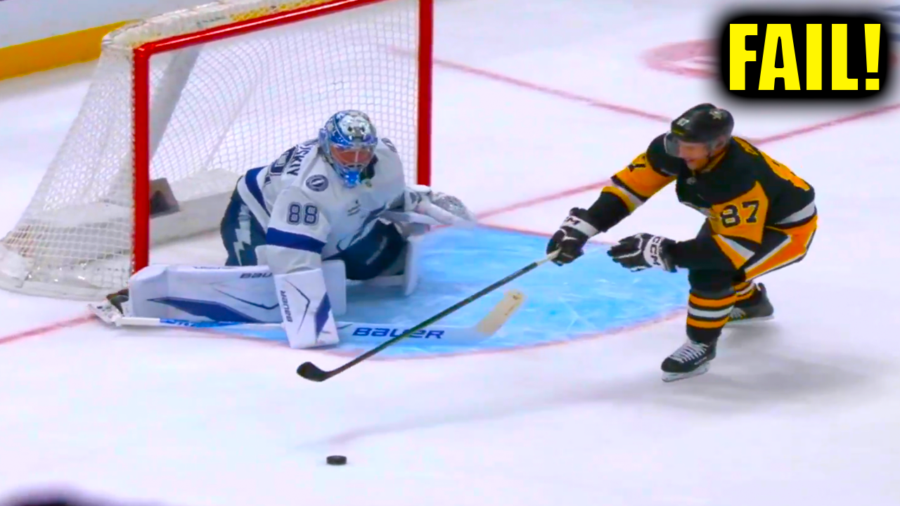 Sidney Crosby Failed Shootout Attempt | Pittsburgh Penguins vs Tampa Bay Lightning 2026 Highlights