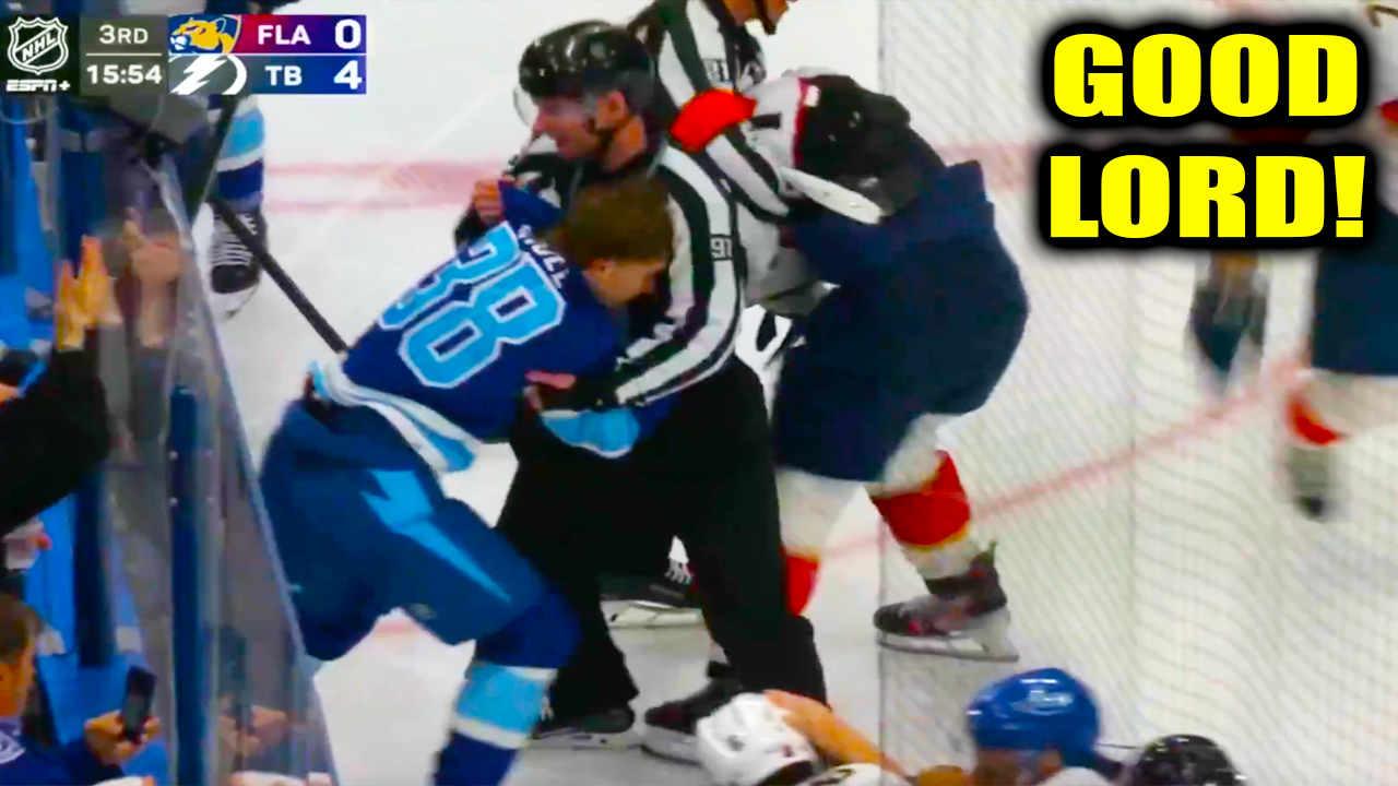 Brandon Hagel Matthew Tkachuk Fight Brawl | Florida Panthers vs Tampa Bay Lightning 2026 Highlights