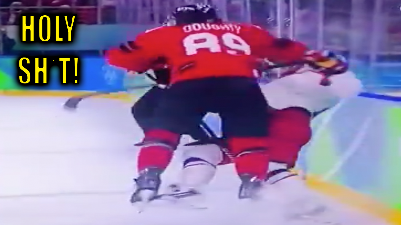 Drew Doughty HUGE Hit on David Pastrnak | Team Canada vs Team Czechia 2026 Ice Hockey