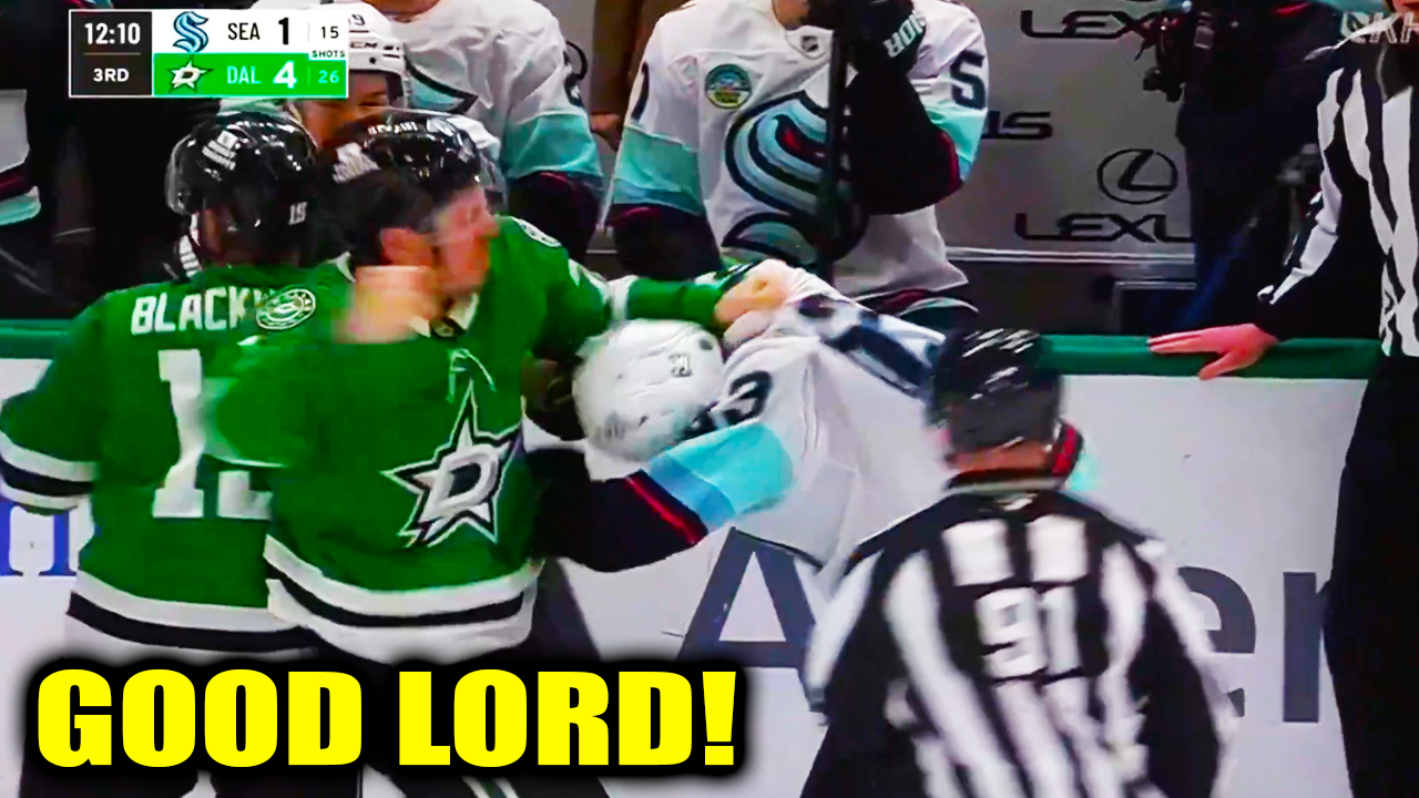 Justin Hryckowian Ben Meyers Fight / Adam Erne Jacob Melanson Scrap | Stars vs Kraken 2026 Highlights