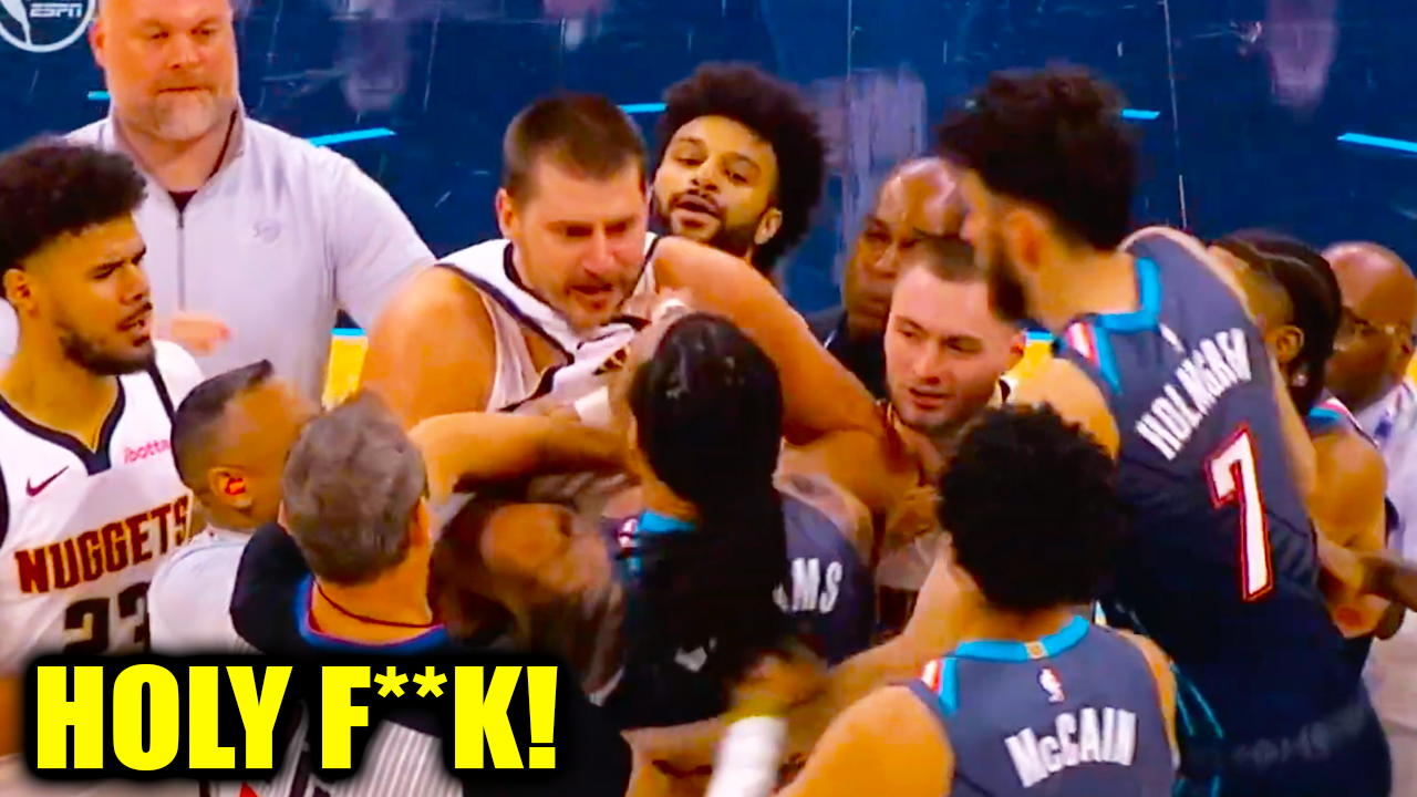 Nikola Jokic Luguentz Dort Fight from Cheap Shot | Oklahoma City Thunder vs Denver Nuggets 2026 Highlights