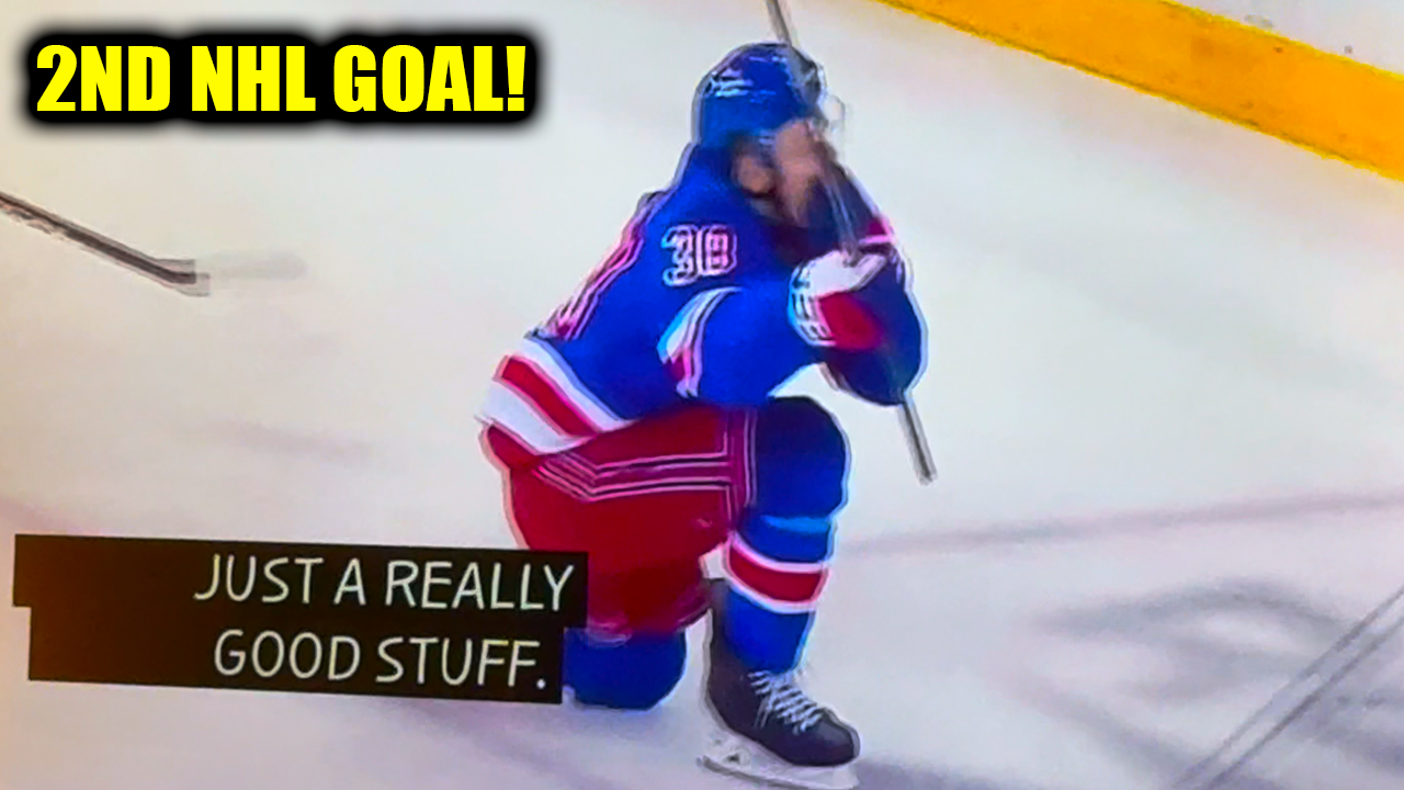 Adam Sykora & Adam Fox Goal on Sergei Bobrovsky 2nd NHL Goal | Rangers vs Panthers 2026 Highlights