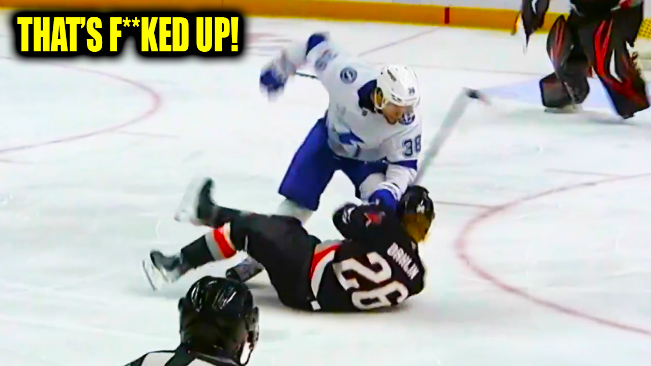 Brandon Hagel Ejected Rasmus Dahlin Fight | Tampa Bay Lightning vs Buffalo Sabres 2026 Highlights