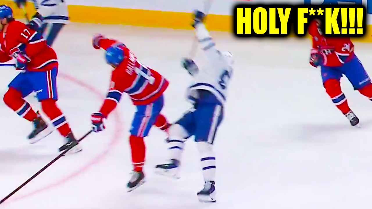 Brendan Gallagher Hit on Easton Cowan | Toronto Maple Leafs vs Montreal Canadiens 2026 Highlights
