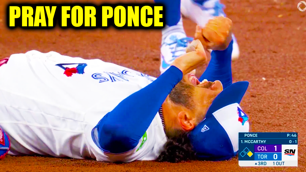 Cody Ponce Injury Collapses on Field | Toronto Blue Jays vs Colorado Rockies 2026 Highlights