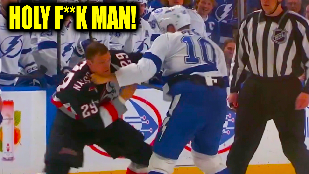 Corey Perry Beck Malenstyn Fight Scrap | Buffalo Sabres vs Tampa Bay Lightning 2026 Highlights