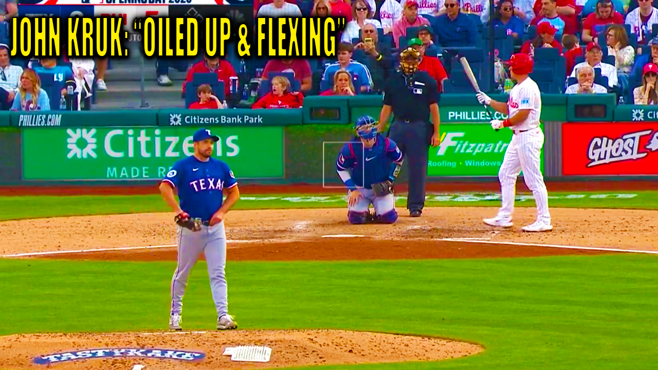 John Kruk “Oiled Up and Flexing” on Tyler O’Neill & Adolis García | Rangers vs Phillies Highlights