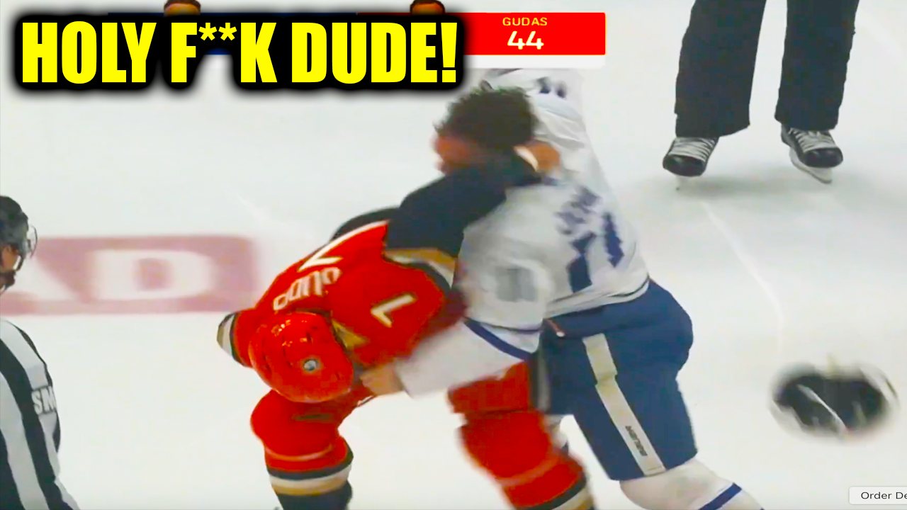 Max Domi Radko Gudas Fight Scrap | Toronto Maple Leafs vs Anaheim Ducks 2026 Highlights