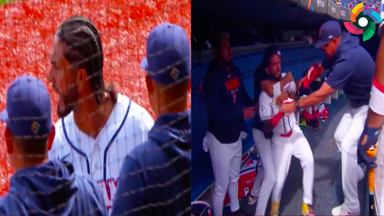 Panama’s Jonathan Arauz Held Back After Fight Arguing w/ Manager José Mayorga | WBC 2026 Highlights