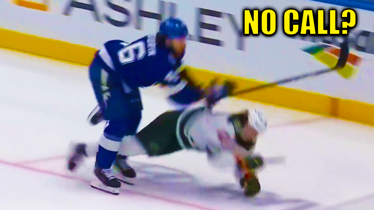 Scott Sabourin HUGE Hit on Quinn Hughes Injury | Tampa Bay Lightning vs Minnesota Wild 2026 Highlights