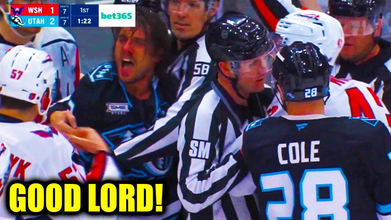 Tom Wilson & Trevor van Riemsdyk Brandon Tanev Fight for Matt Roy Hit | Capitals vs Mammoth Highlights