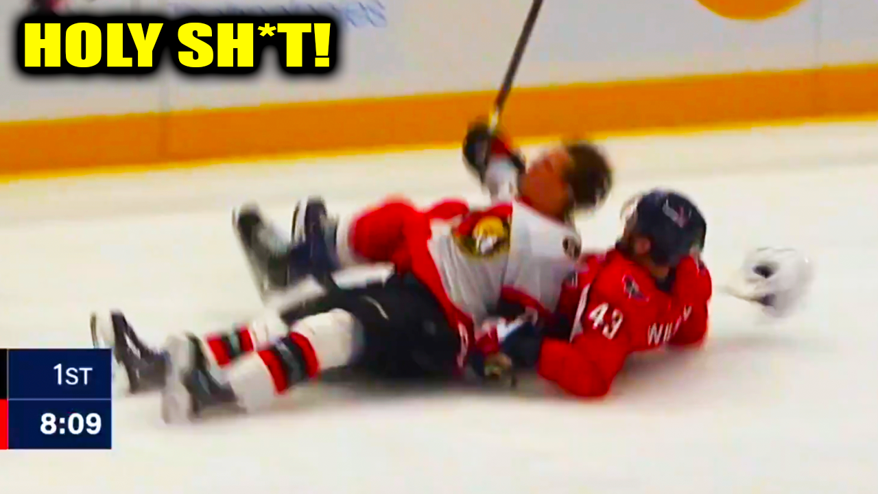 Tom Wilson HUGE Hit Collision w/ Nick Cousins | Ottawa Senators vs Washington Capitals 2026 Highlights