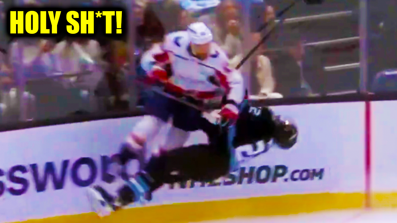 Tom Wilson HUGE Hit on Jack McBain | Washington Capitals vs Utah Mammoth 2026 Highlights