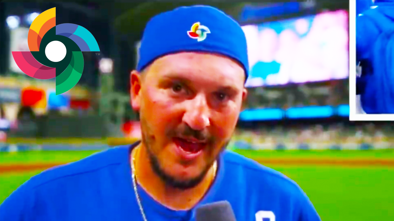 Vinnie Pasquantino says “You’re Welcome USA” | Italy vs Mexico World Baseball Classic Highlights