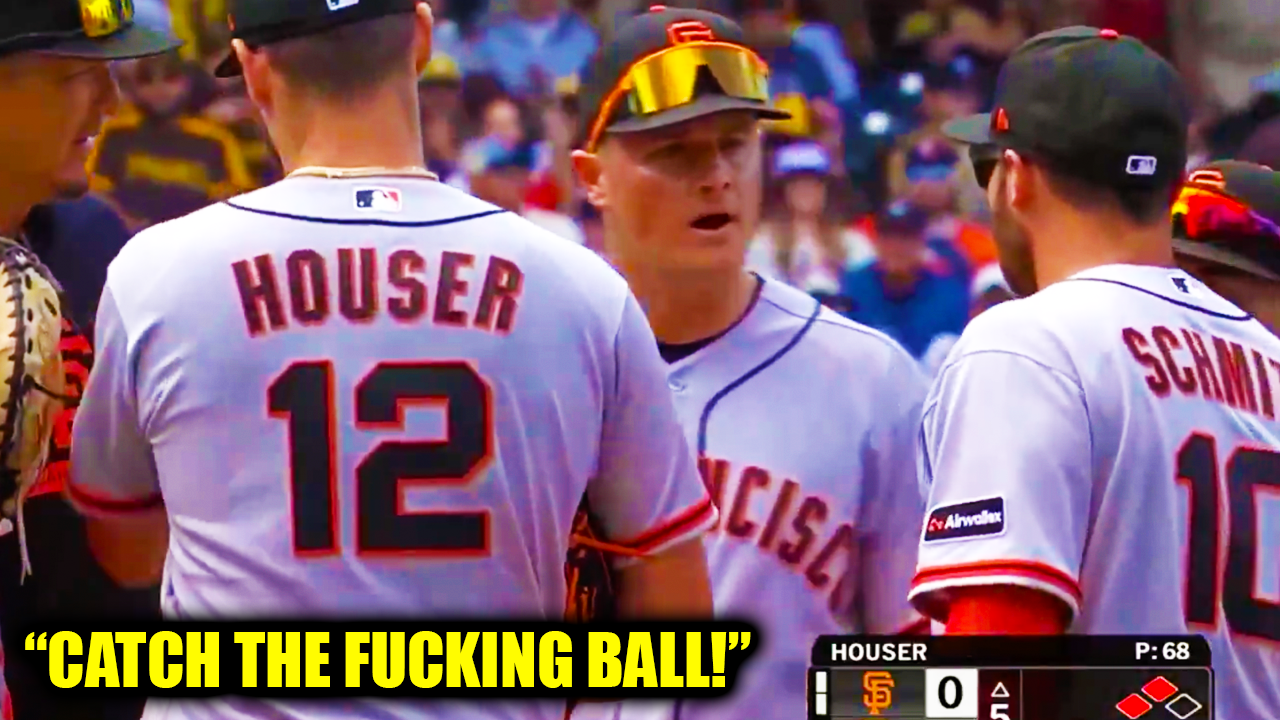 “Catch the F**KING BALL!” Matt Chapman to Casey Schmitt for Error | Giants vs Padres 2026 Highlights