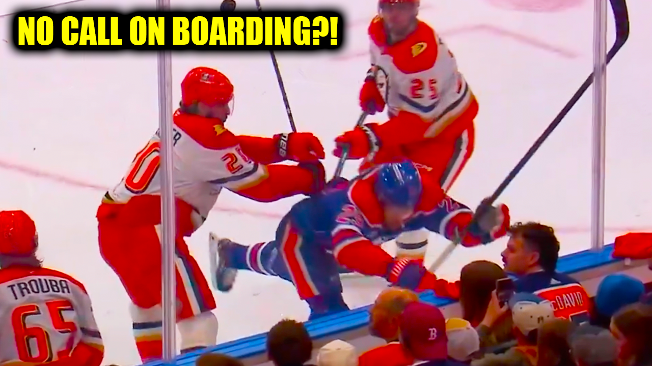 Chris Kreider Boarding Hit on Leon Draisaitl Injury | Edmonton Oilers vs Ducks 2026 Highlights