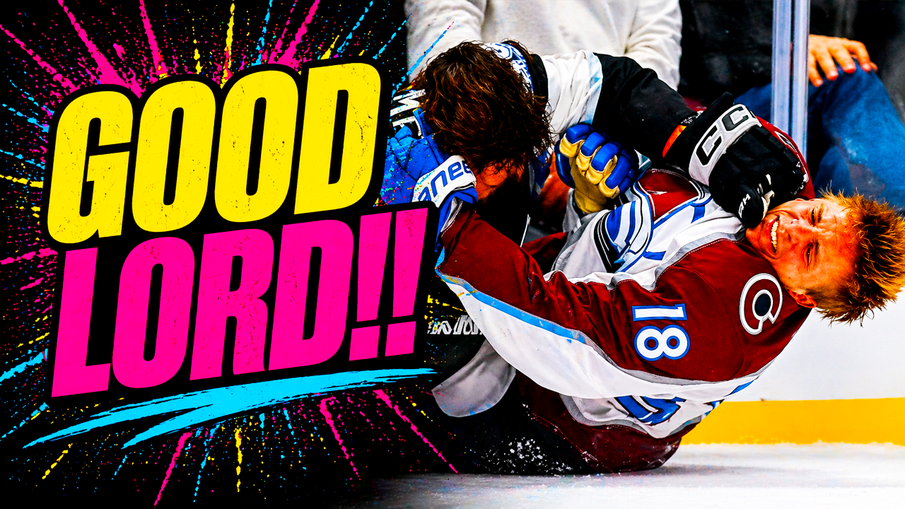 Jack Drury Jeff Malott Fight Scrum | Colorado Avalanche vs Los Angeles Kings 2026 Highlights