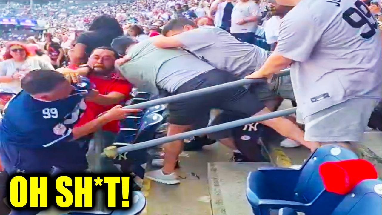 New York Yankees vs Los Angeles Angeles Crowd Fan Fight April 2026 Highlights