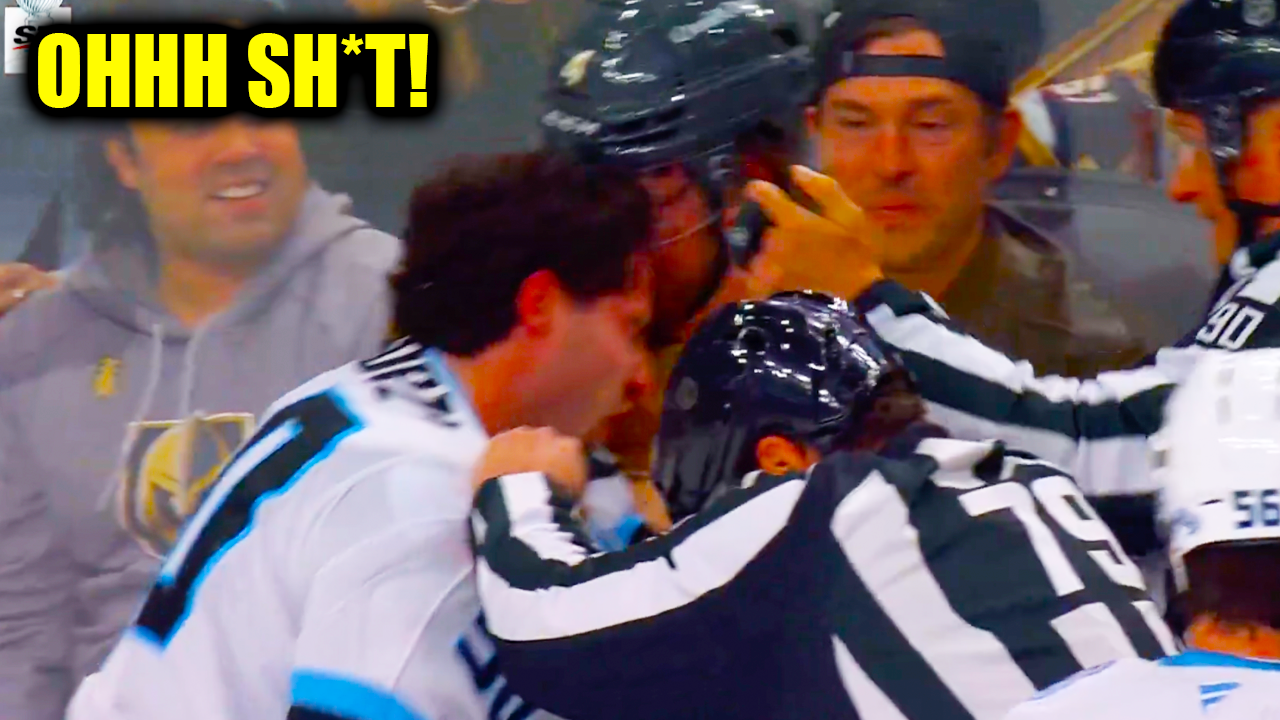 Sean Durzi Head Butts Rasmus Andersson Injury | Utah Mammoth vs Vegas Golden Knights 2026 Playoffs Highlights