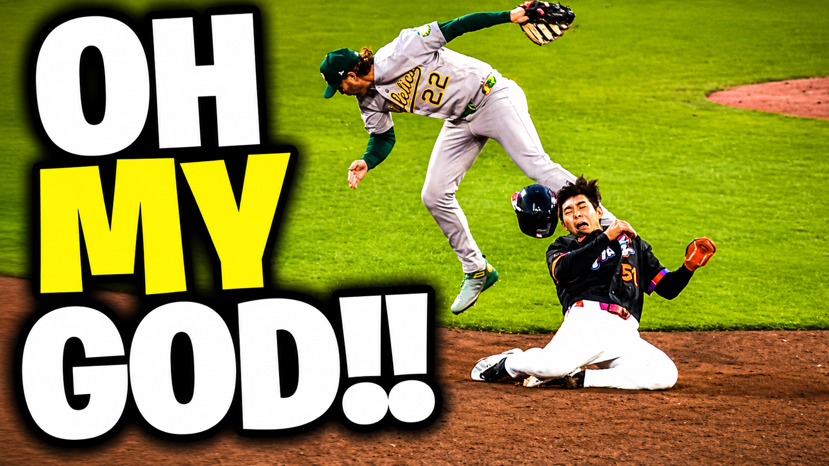 Jung Hoo Lee Injury Collision with Jeff McNeil | Oakland Athletics vs San Francisco Giants 2026 Highlights