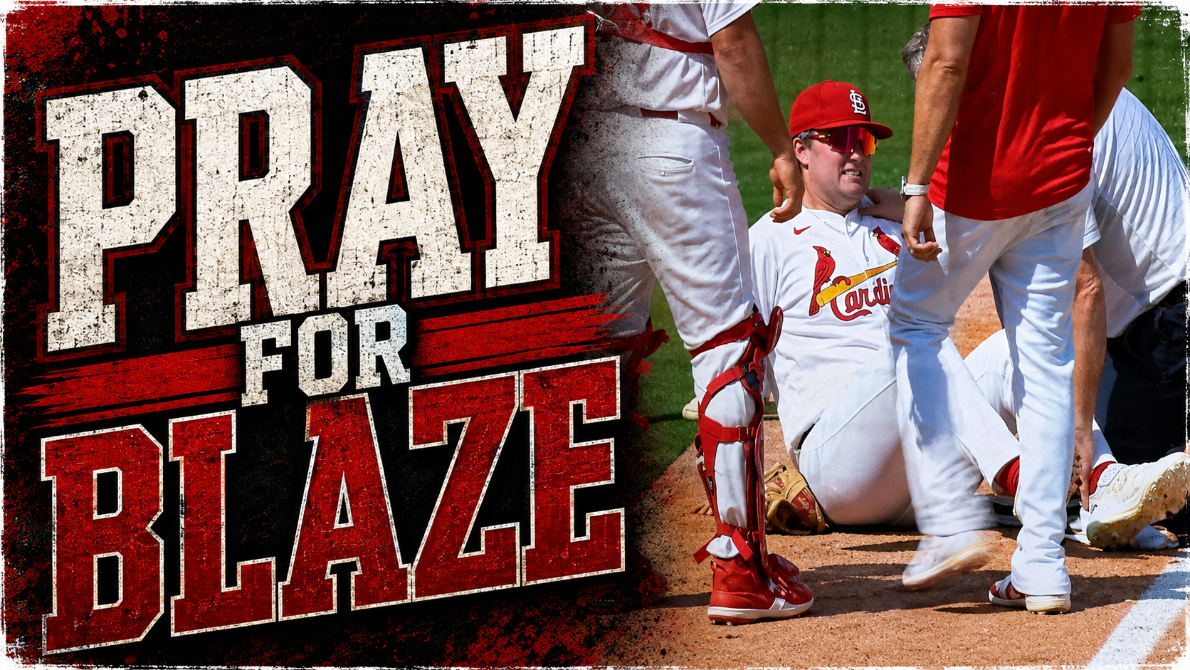 Blaze Jordan Injury Helped Off Field | St. Louis Cardinals vs Baltimore Orioles 2026 Highlights