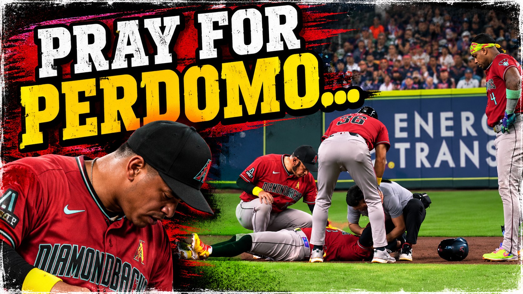Geraldo Perdomo Injury Hit in Head Line Drive from Ketel Marte | Astros Diamondbacks 2026 Highlights