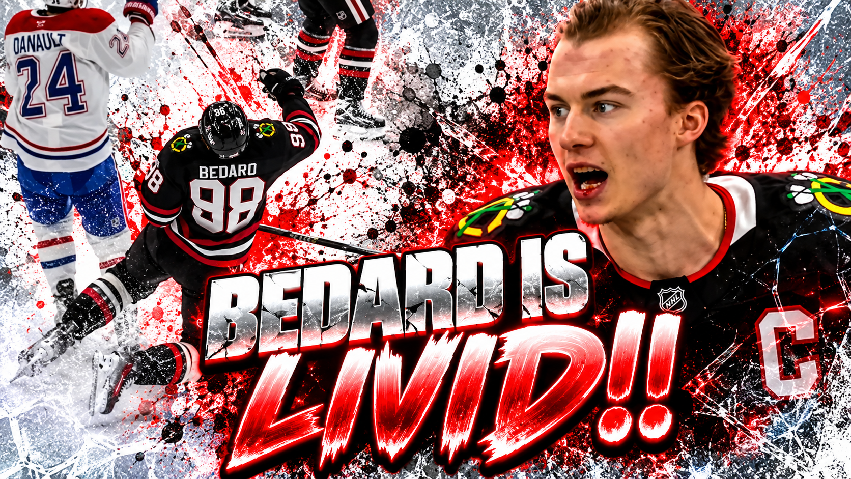 Phillip Danault Hit on Connor Bedard | Chicago Blackhawks vs Montreal Canadiens 2026 Highlights