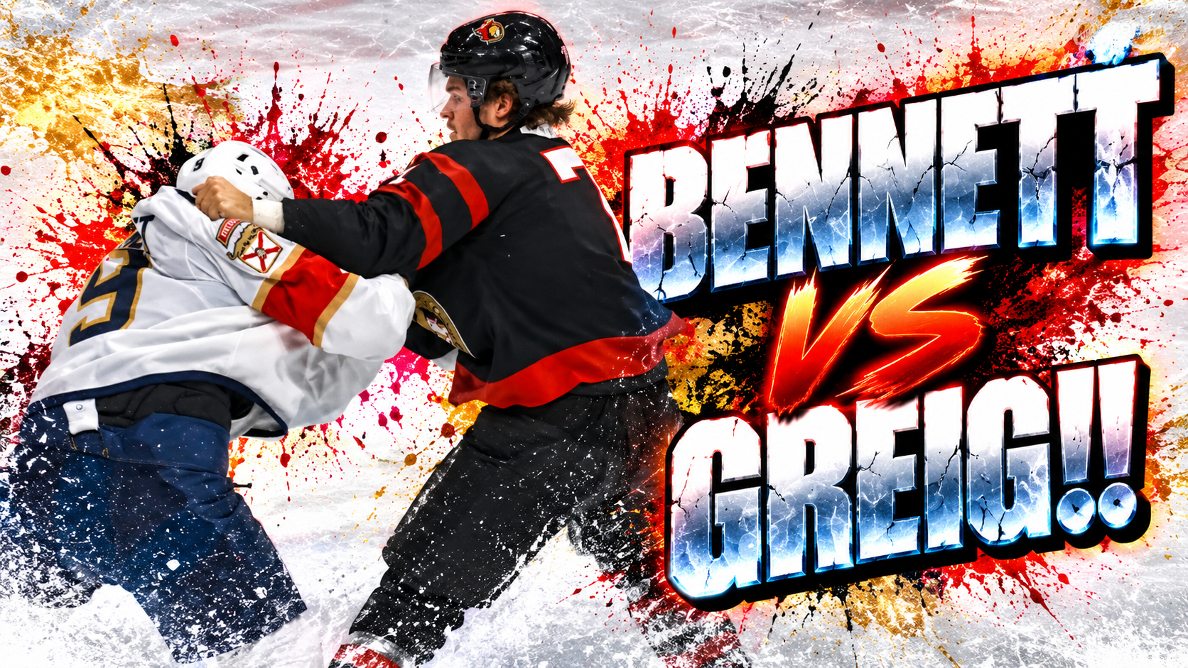 Sam Bennett Ridly Greig Fight Scrap | Ottawa Senators vs Florida Panthers 2026 Highlights