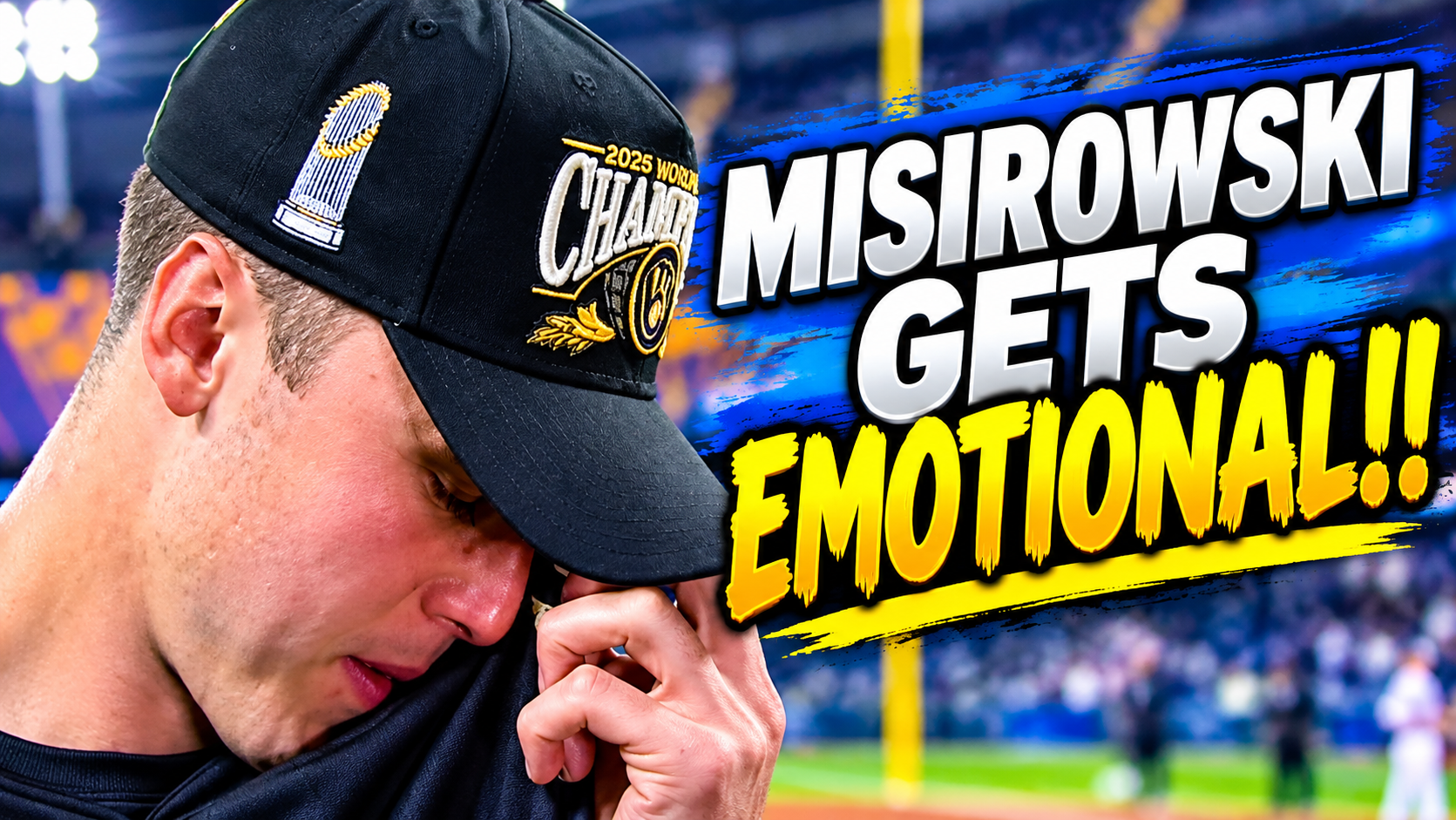 Jacob Misiorowski Crying in Post Game Interview | Brewers vs Tampa Bay Rays 2026 Highlights